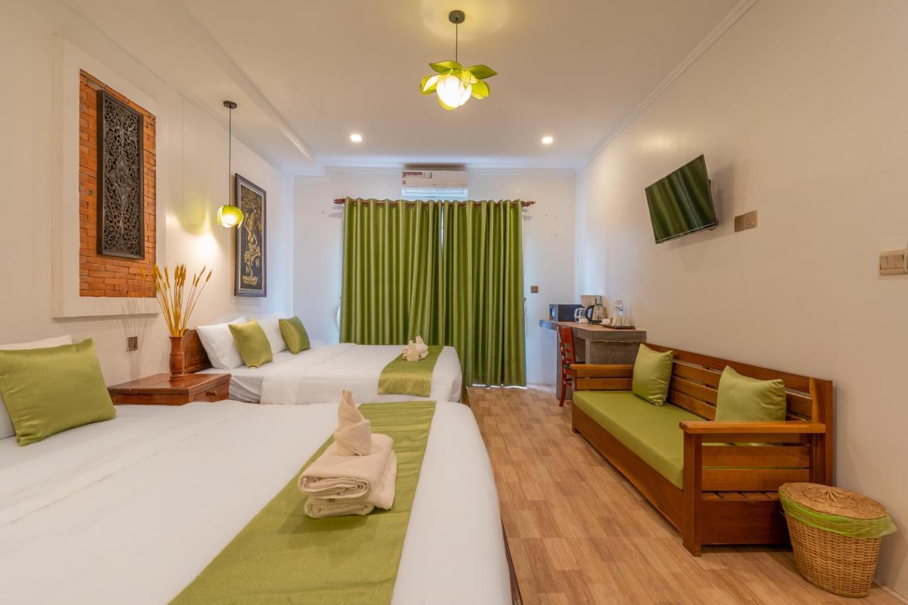 לינה וארוחת בוקר סיאם ריפ Angkor Rithy Boutiquese מראה חיצוני תמונה