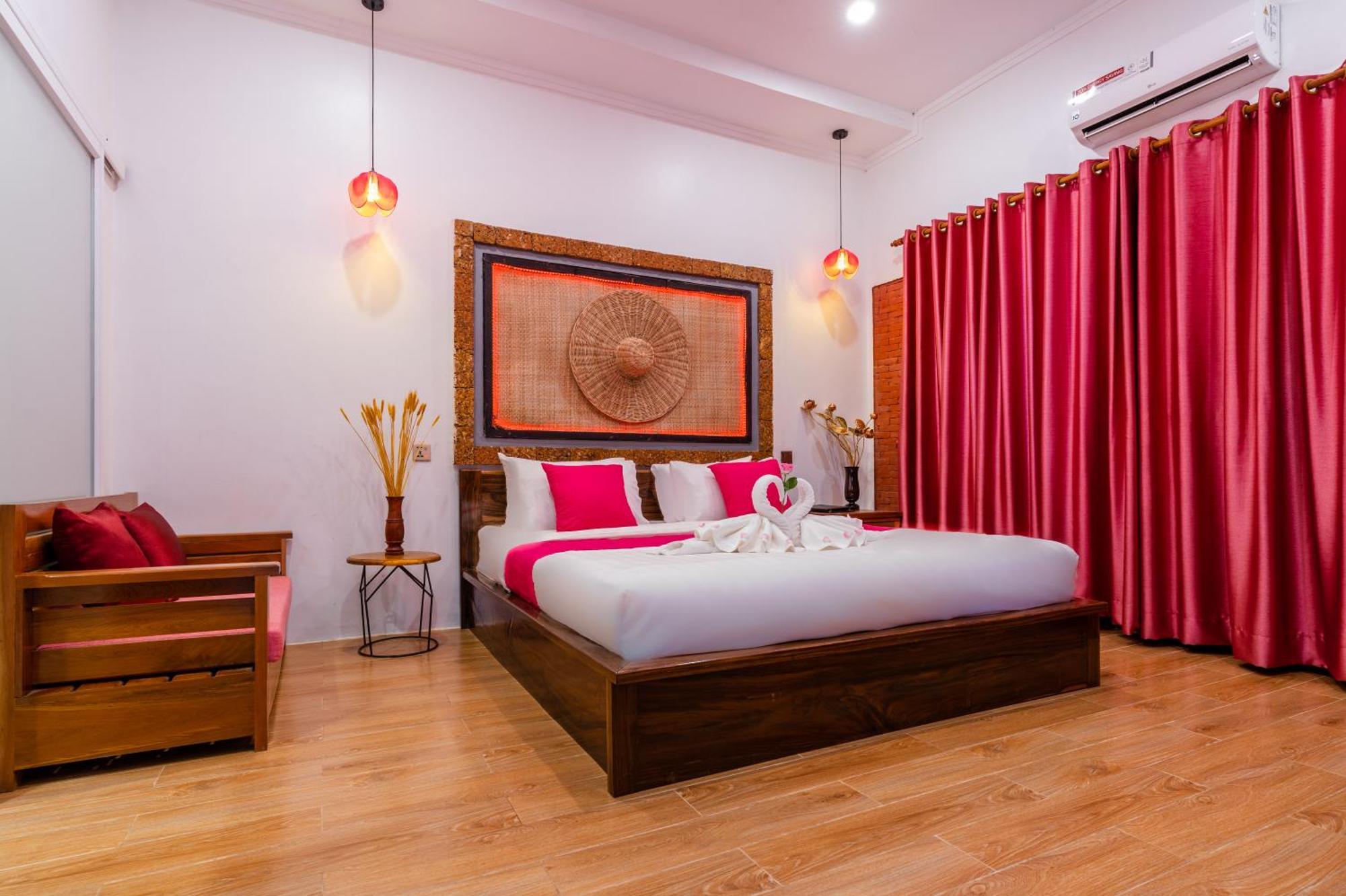 לינה וארוחת בוקר סיאם ריפ Angkor Rithy Boutiquese מראה חיצוני תמונה