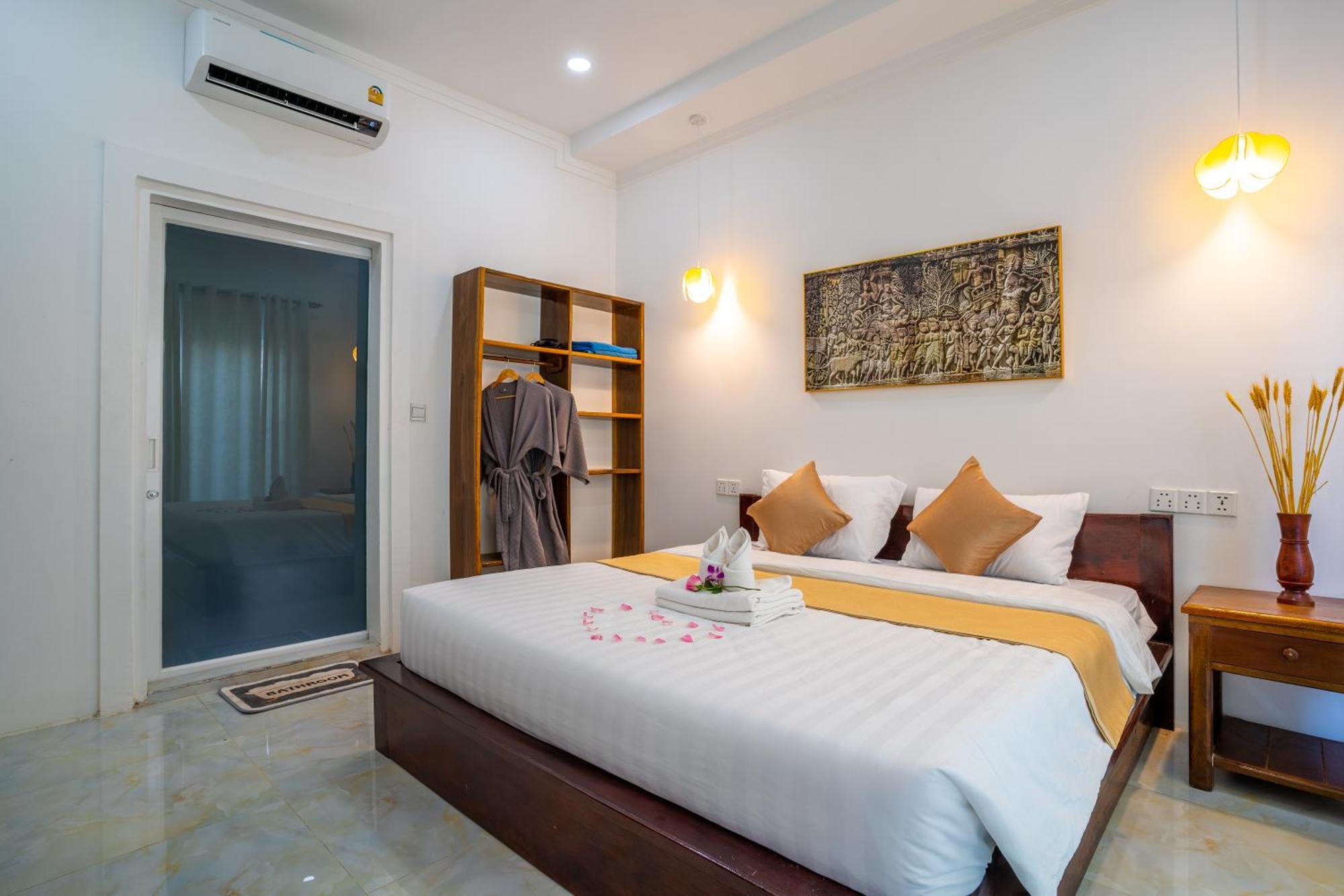 לינה וארוחת בוקר סיאם ריפ Angkor Rithy Boutiquese מראה חיצוני תמונה