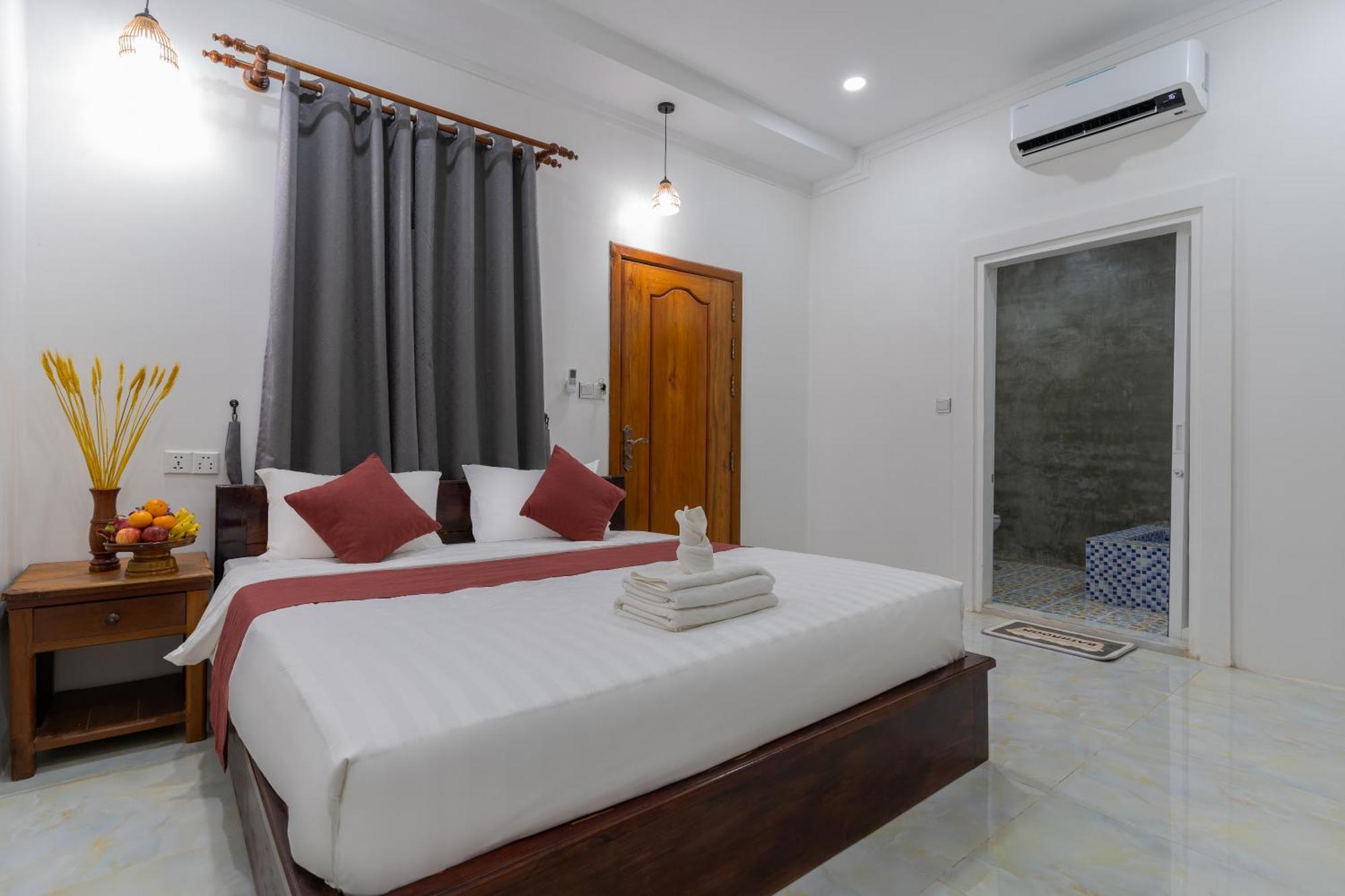 לינה וארוחת בוקר סיאם ריפ Angkor Rithy Boutiquese מראה חיצוני תמונה